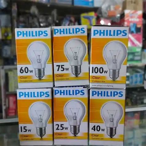 Jual Lampu Pijar Philips Shopee Indonesia