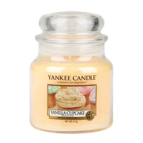 Yankee Candle Classic Medium Jar Vanilla Cupcake 411g