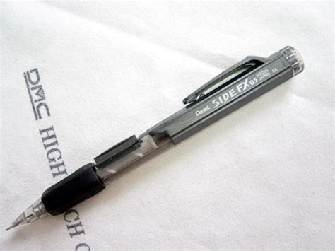 Pentel Side Fx Mechanical Pencil Side Button Mm Japan Eraser Pd