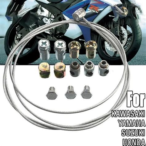 Universal Motorcycle Emergency Throttle Cable Repair Kit Solderless