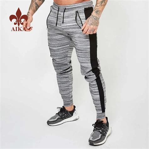 China 2019 High Quality Polyester Pants Spandex Wholesale Custom Print Mens Athletic Fitness