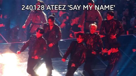 240128 ATEEZ 'SAY MY NAME' - YouTube