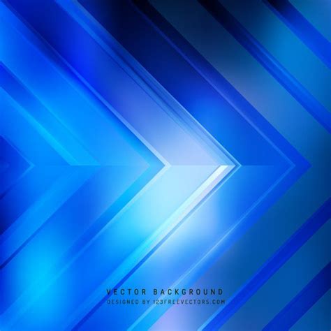 Abstract Blue Arrow Background Arrow Background Free Vector