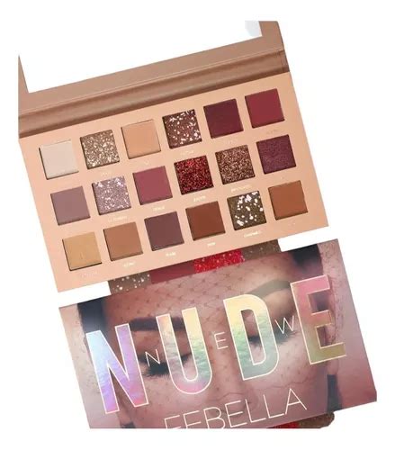 Paleta De Sombra New Nude Cores Febella Makeup Mercadolivre