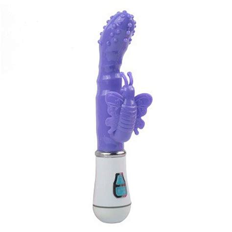 Zxt Vibrador Estimulador Butterfly Pilha Roxo Libb Sex