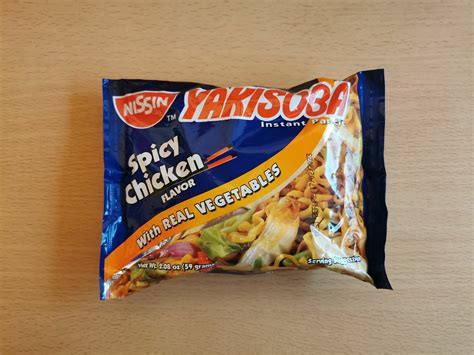 Nissin Yakisoba Instant Pancit Spicy Chicken Flavor With Real