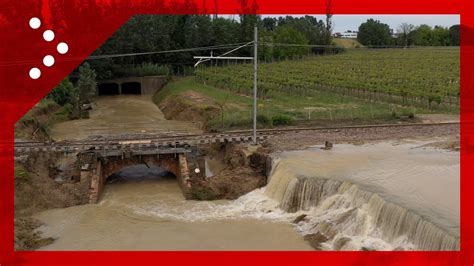 Argini Caduti E Ferrovia Sospesa Le Immagini Dalle Campagne Di