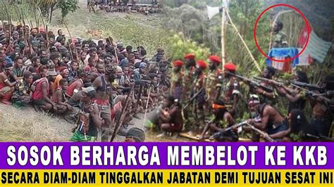 BUKAN TNI POLRI SOSOK BERHARGA MEMBELOT KE KKB DIAM DIAM TINGGALKA