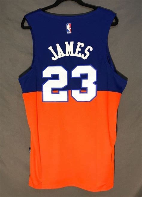 Men CAVS 23 Lebron James Jersey Orange Cleveland Cavaliers Jersey