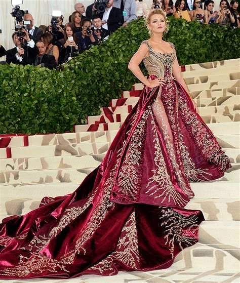 Blake Livelys Best Met Gala Looks Over The Years—she Understands The