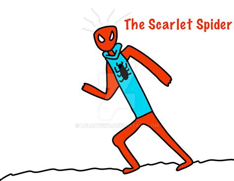 Scarlet Spider Fan Art By Loldaysxd On Deviantart