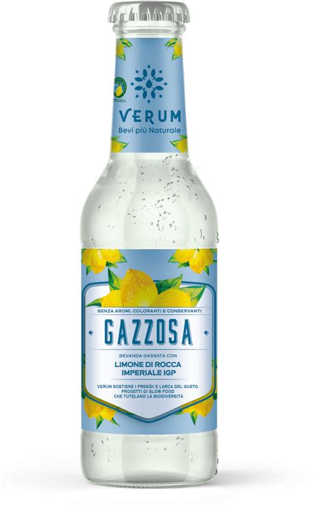 Verum Bevi Pi Naturale Bevanda Gassata Con Limone Di Rocca Imperiale