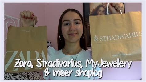 Zara Myjewellery Stradivarius En Meer Shoplog Amazing Vlogger Youtube