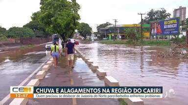 CETV 1ª Edição Fortaleza Chuva forte e alagamentos na Região do