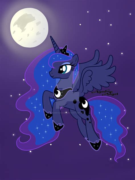 Princess Luna On Fanowskamlpwiki Deviantart