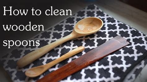 The Best Way To Clean Wood Spoons Youtube