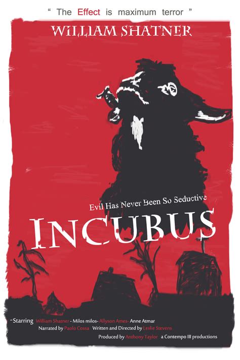 Incubus 1966 Poster By Thenameisian On Deviantart