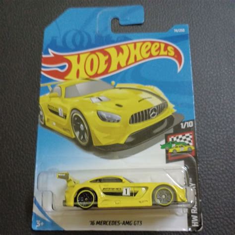 HOT WHEELS 16 MERCEDES AMG GT3 HW RACE DAY Shopee Malaysia
