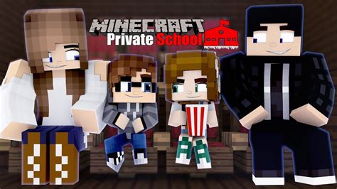 Going To The Movies Minecraft Private School S1 Ep8 Minecraft