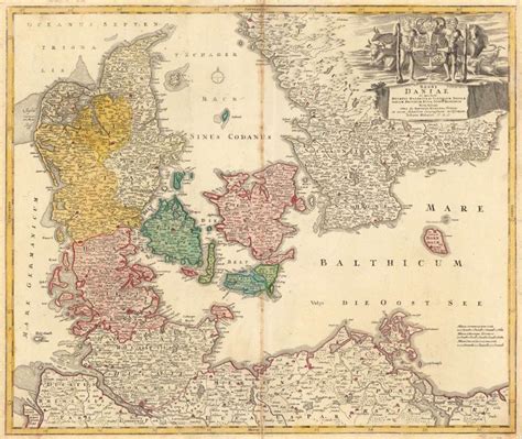 Denmark | Scandinavia | Europe | Antique Maps | Bergbook