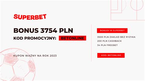 Superbet Kod Promocyjny Na Bonus Powitalny Pln