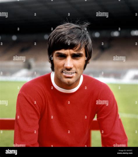 Football Pa Sport Catalogue George Best Grangegk Hi Res Stock