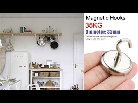 Magnetic Hooks Lb Kgheavy Duty Neodymium Magnet Hook Youtube