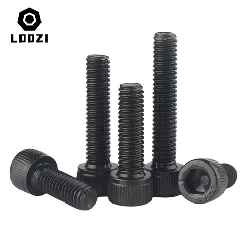 Pcs Hexagon Hex Socket Cap Head Bolt Screw Din M M M