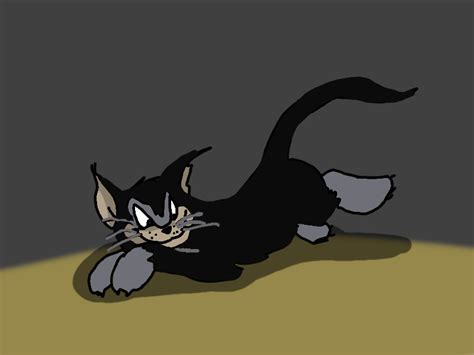 Tom And Jerry Black Cat by STG4 on Newgrounds