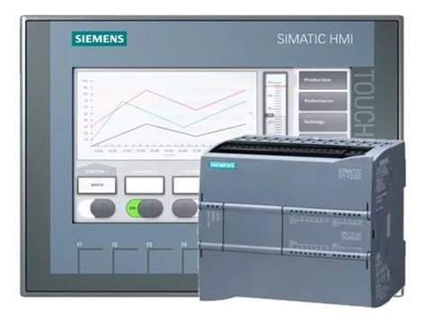 Simatic Ihm Ktp700 Color Clp Siemens S7 1200 Cpu 1214 Parcelamento