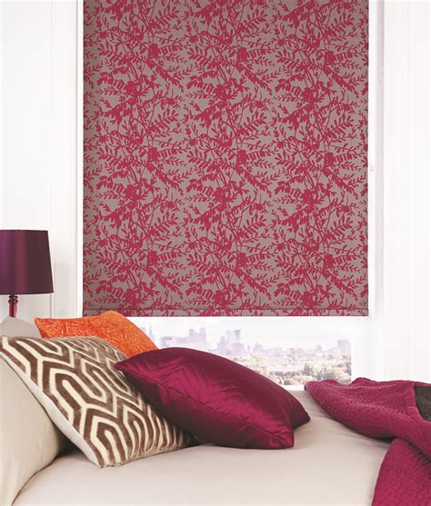 Love A Bit Of Cerise Pink In The Home This Roller Blind Is The One For You Roller Blinds