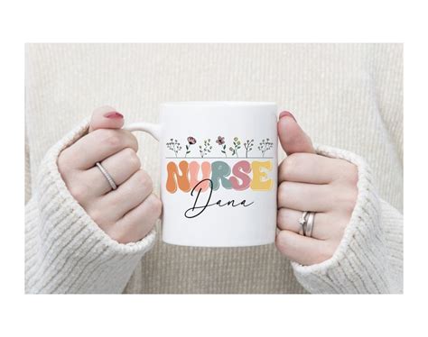 Nurse Coffee Mug T For Nurse Personalized T For Nurse Graduation
