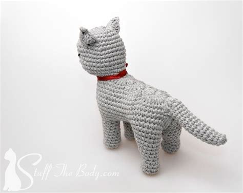 Sandy The Cat Seamless Amigurumi Pattern Stuff The Body