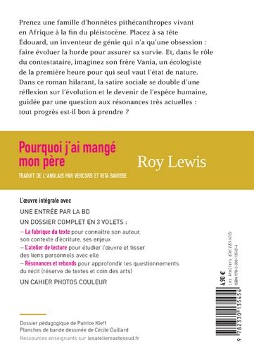 Pourquoi J Ai Mang Mon P Re De Roy Lewis Poche Livre Decitre