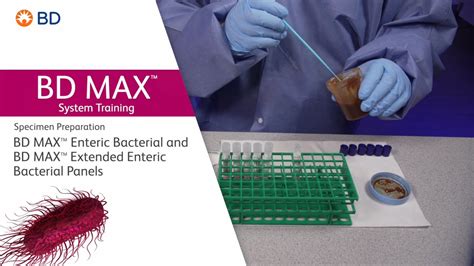 Sample Preparation Bd Max™ Enteric Bacterial Panels Bd Max™ Club