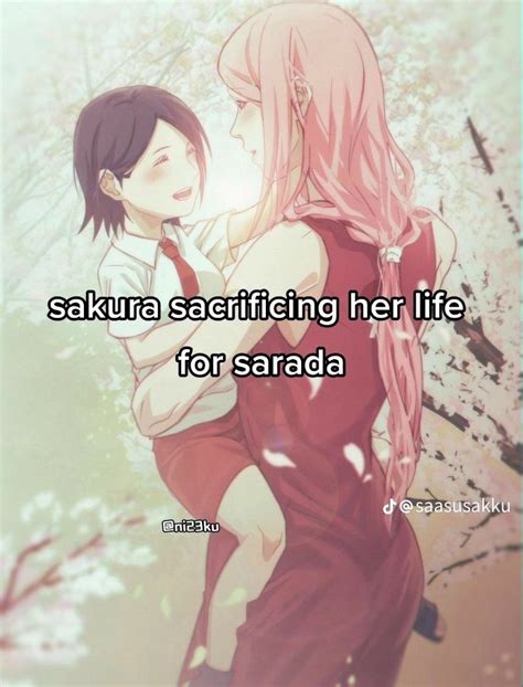 Sasusaku Sacrifice Sakura Naruto Life