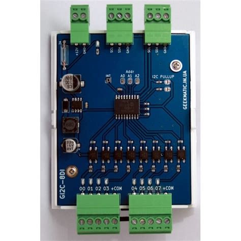 Модуль 8 дискретных входов I2C на DIN-рейку для умного дома купить в ...