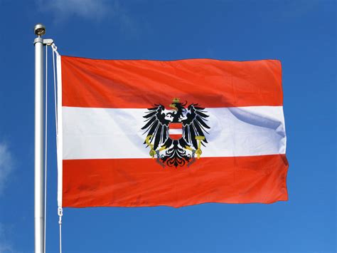 Österreich Adler Hissfahne 100 x 150 cm MaxFlags FlaggenPlatz ch