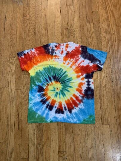 Adult Rainbow Spiral Tie Dye Shirt Rainbow Tie Dye Shirt Etsy