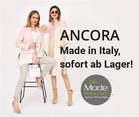 Ancora jetzt bei der Modebotschaft