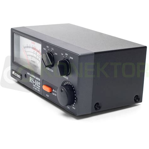 Nissei RS-102 reflektometr KF CB VHF 1.8-200 MHz - pomiar SWR, mocy ...