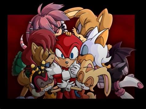 Knuckles The Echidna Bunnie Rabbot Miles Tails Prower Cream Images