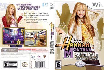 Hannah Montana Spotlight World Tour Wii The Cover Project