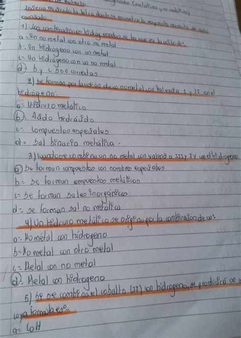 Encuerra En Circulo La Letra Donde Se Encuentra La Respuesta Correcta