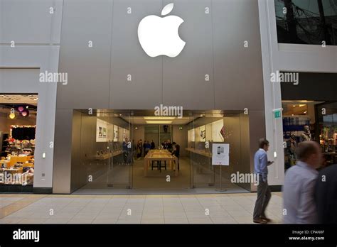 The Apple Store In Milton Keynes England Stock Photo Alamy