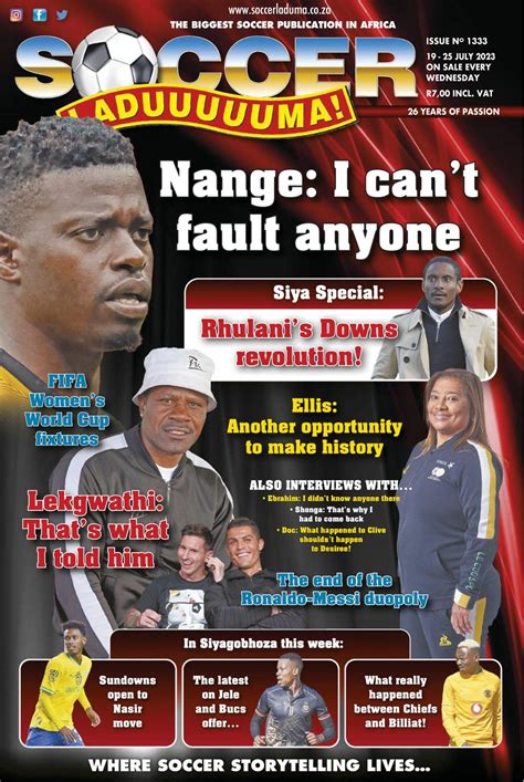 Soccer Laduma 19 July 2023 Magazine Get Your Digital Subscription