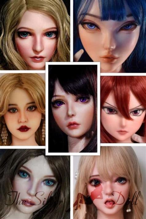 ElsaBabe Head For Silicone Sex Doll The Silver Doll