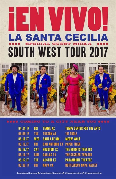 Grammy Winning La Santa Cecilia Takes Center Stage At Tempe Center for ...