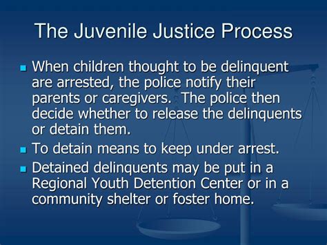 Ppt Juvenile Justice System Powerpoint Presentation Free Download