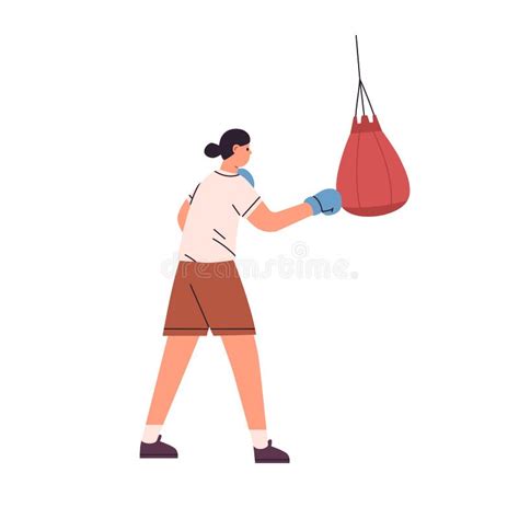 Woman Female Boxer Stock Illustrations 1 040 Woman Female Boxer Stock